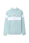 Men Liberto Graphic Hoodie - Green and White