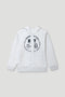 Boys Branded Graphic Zipper Hoodie - Heather Grey