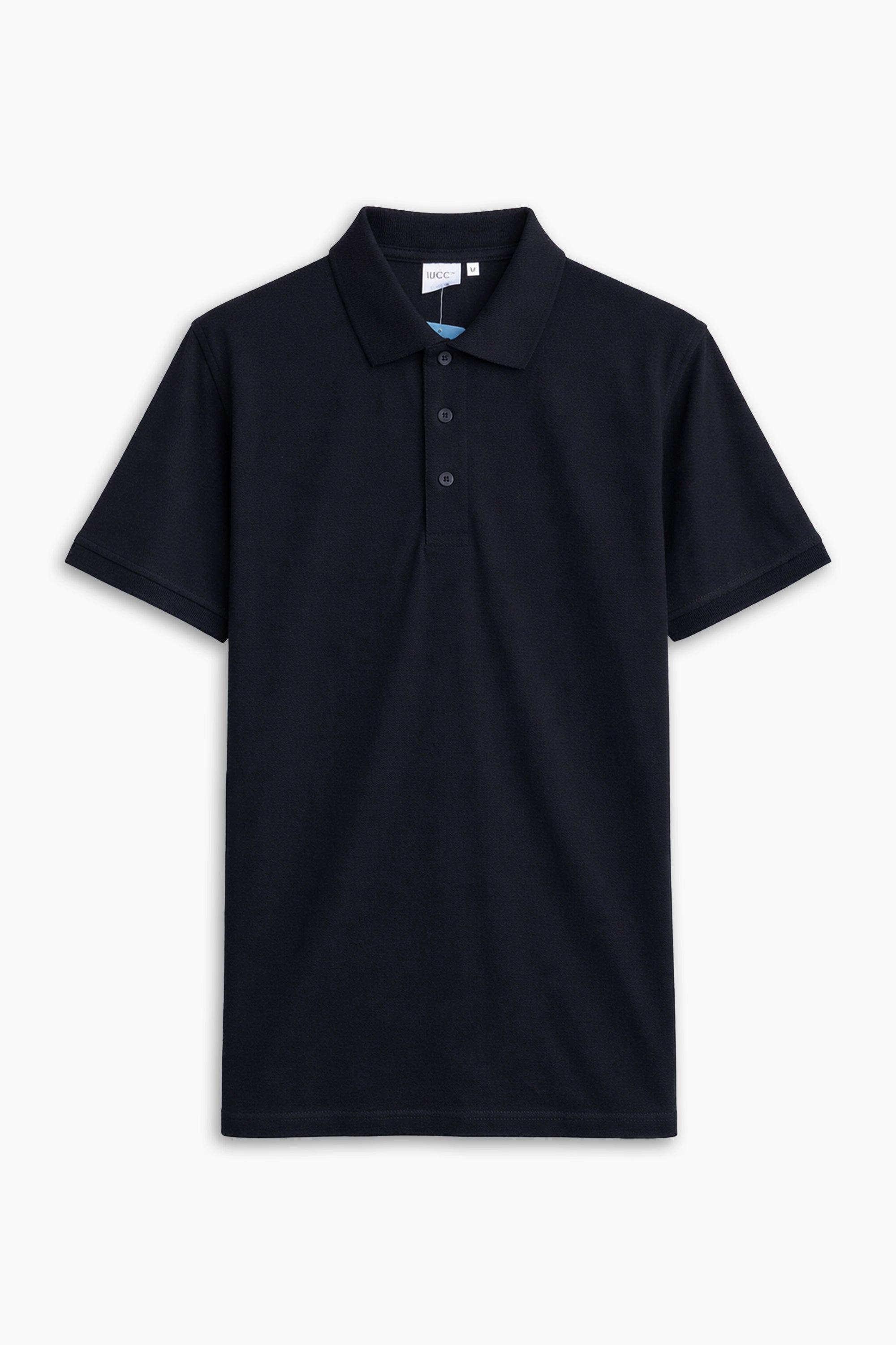 Men Branded Polo - D/Blue