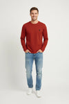 Men's Branded T-Shirt F/S - Rust