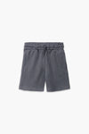 Boy Branded Short - Grey