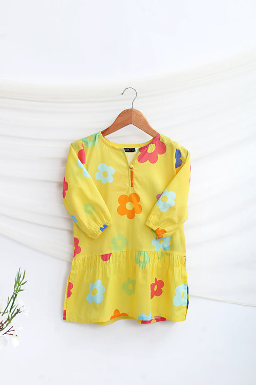 PRINTED LAWN FROCK