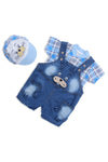 Boys Graphic 3-Piece Suit A-121 - Blue