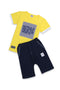 Boys Graphic 2-Piece Suit R-170 - Yellow