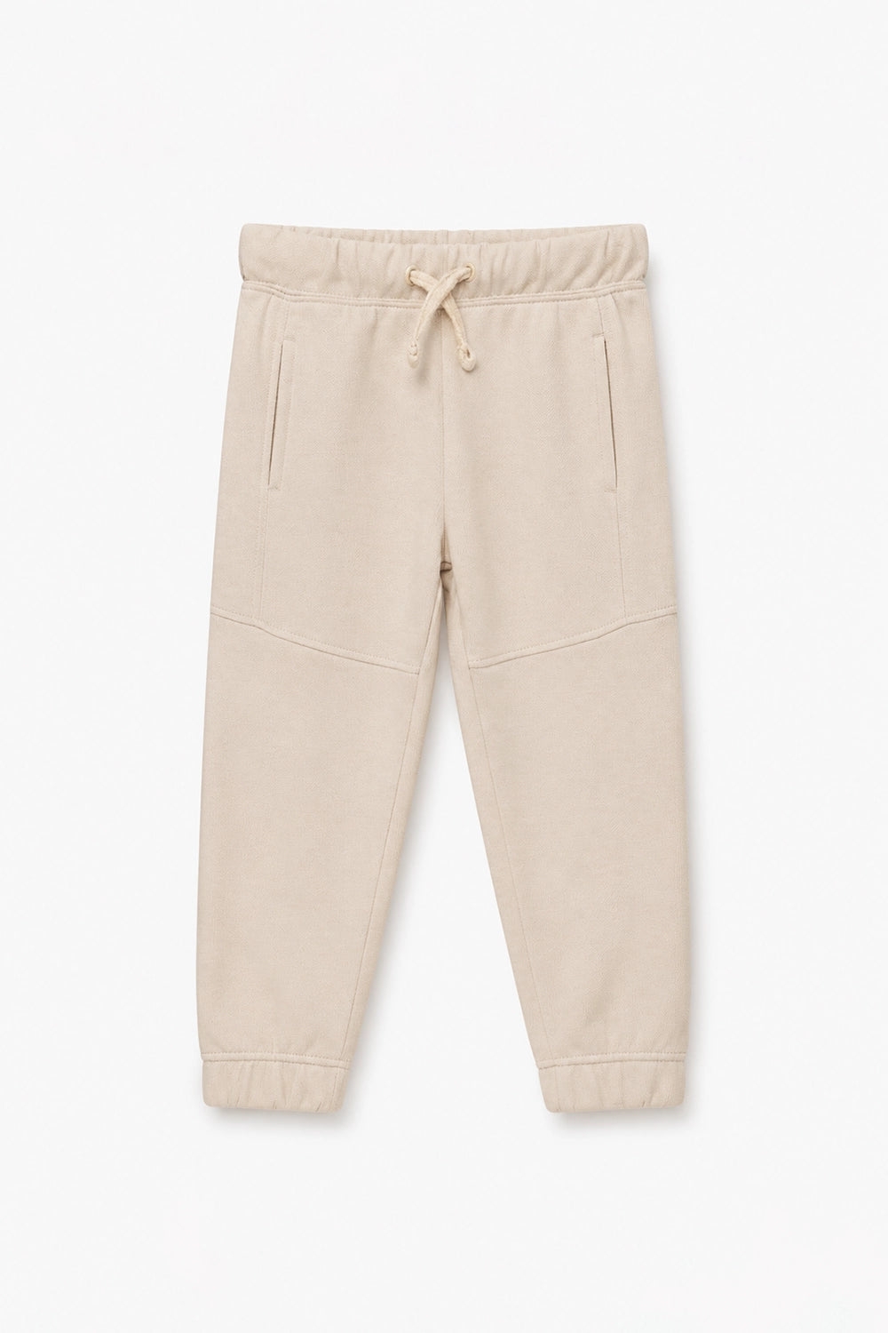 Boys Branded Trouser  - Cream