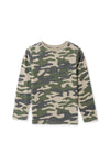 Boy Branded Tee F/S - Camouflage