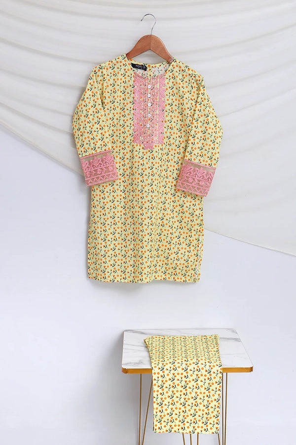 2 PIECE EMB LAWN SUIT