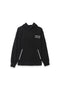 Boys Branded Hoodie Sweatshirt - Black