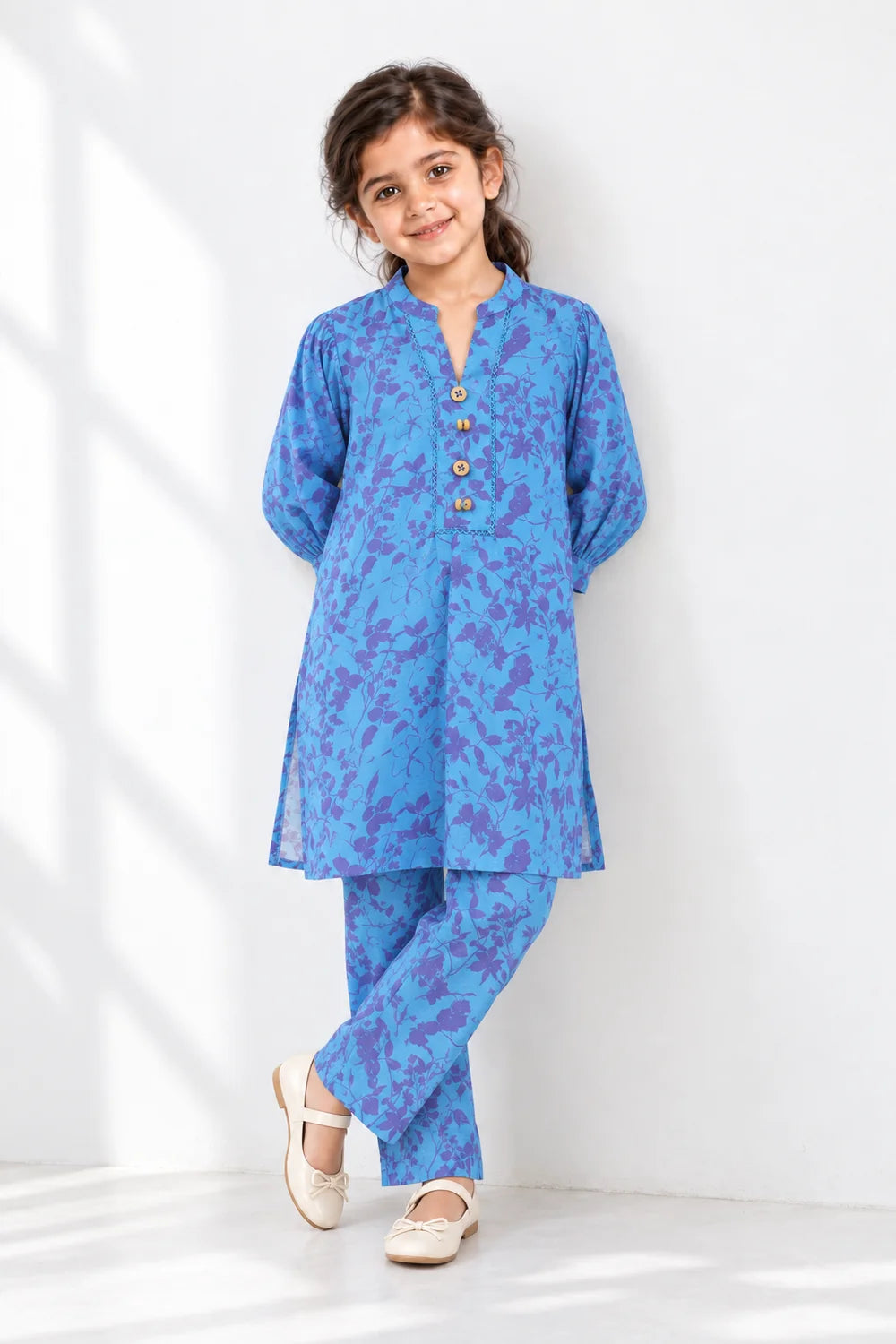 KHADDAR PRINTED SUIT
