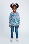 Girls Branded Graphic T-Shirt F/S - Sea Green