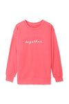 Women Branded Graphic Sweatshirt - Pink