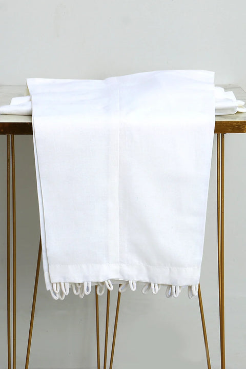 STRAIGHT COTTON TROUSER