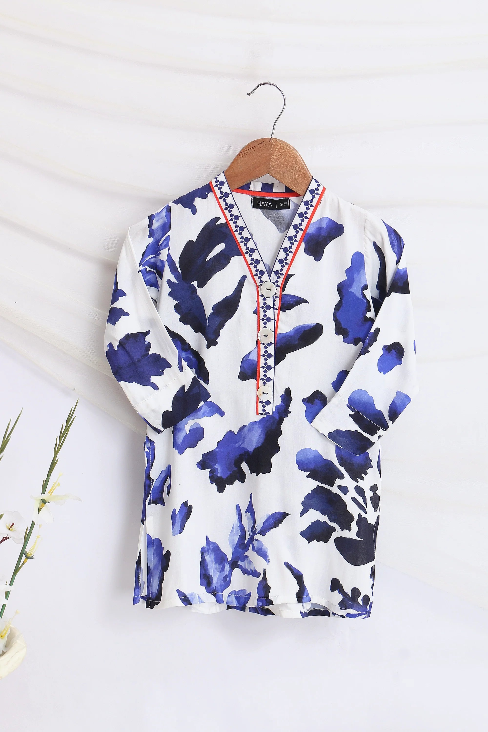 PRINTED COTTON SHIRT