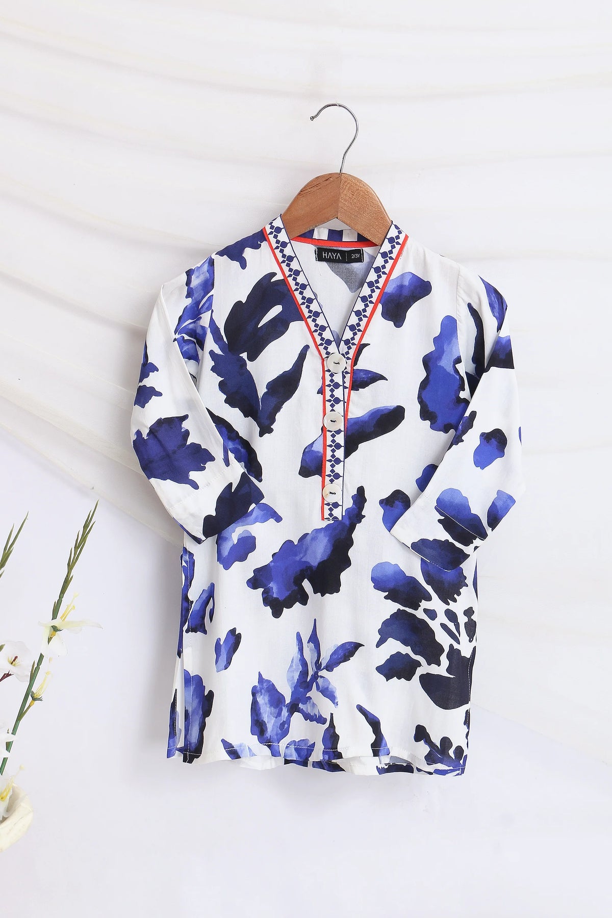 PRINTED COTTON SHIRT