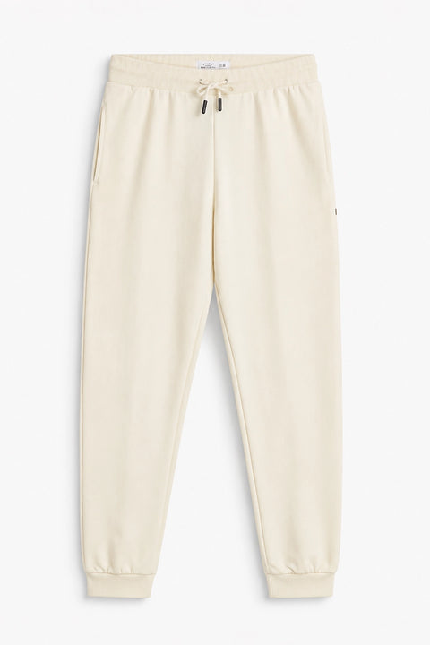 Boys Branded Trouser  - Cream