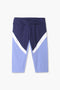 Women's Branded Capri - 3 Tone