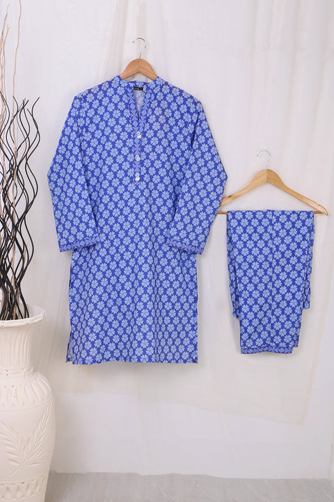 Women's Eastern Lawn 2-Piece Suit SW23-120 - Blue