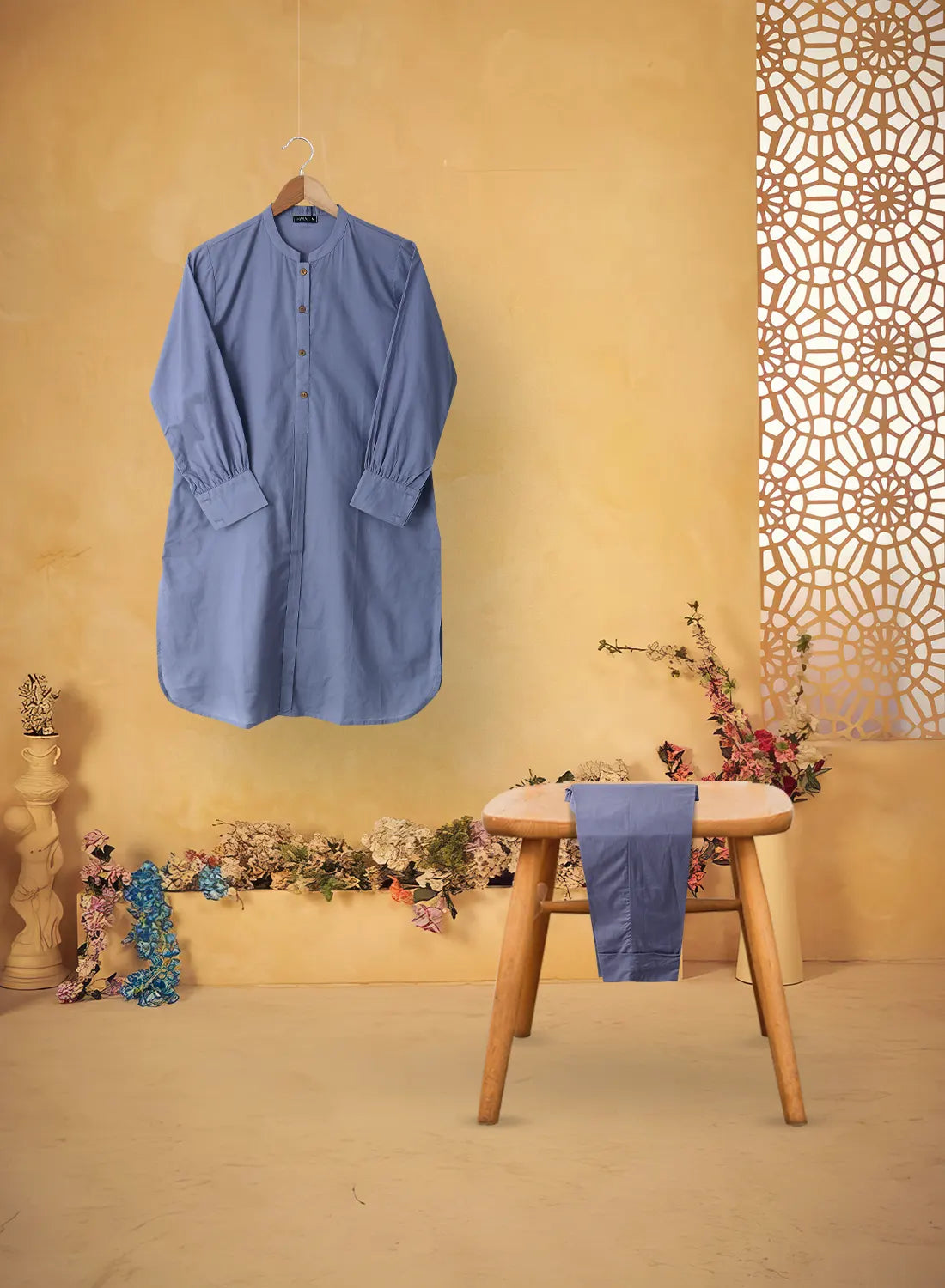 2 PIECE SOLID LAWN SUIT