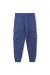 Men branded Cargo Trouser - Navy