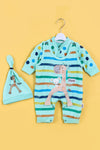 Infant Graphic 3-Piece Suit A33 - Sea Green