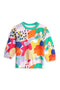 Girls Branded Graphic Sweatshirt - Multi