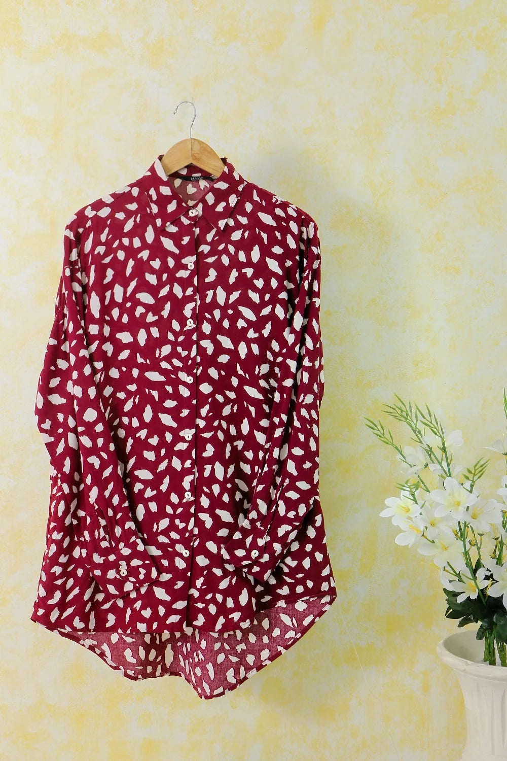 LINEN FUSION TOP