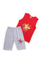 Boys Graphic 2-Piece Suit A-17750 - Red