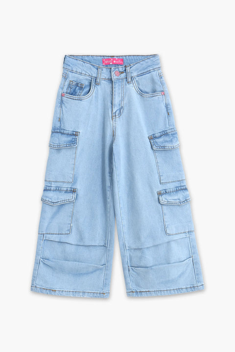 Denim Cargo Pant