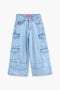 Denim Cargo Pant