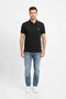 Men Branded Polo - Black