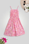 Girls Branded Graphic Tunic - Pink
