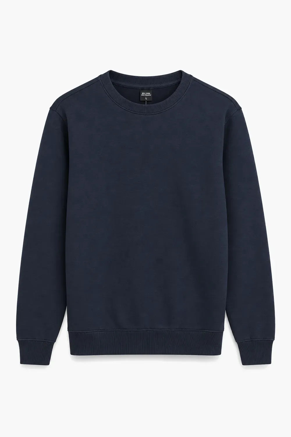 Men Branded Fleece Sweatshirt - Blue