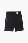 Men Branded Short - Black