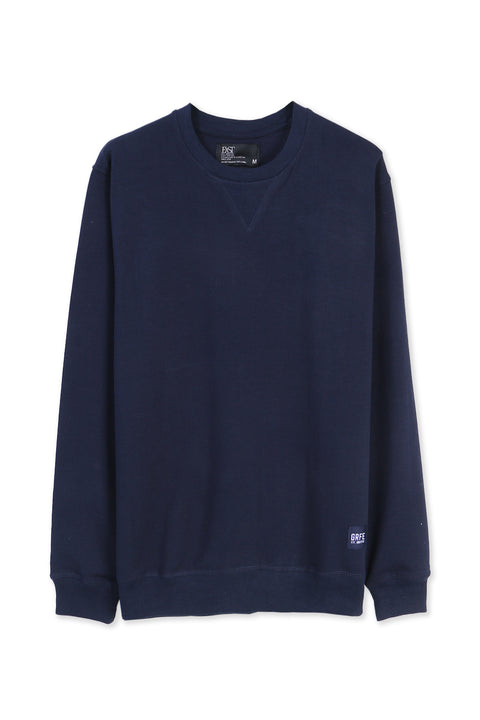 Men STD Stitched Sweatshirt MS03 - Navy