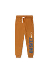 Boys Branded Fleece Trouser - Mustard