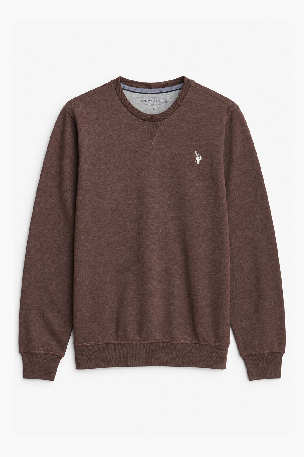 Men U.S. Polo Basic Sweatshirt - Brown