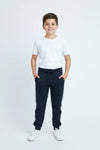 Boys Branded Fleece Trouser - Navy