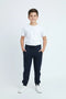 Boys Branded Fleece Trouser - Navy