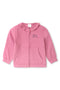 Girls Branded Fleece Zipper - Pink