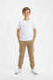 Boys Branded terry Trouser - Khaki