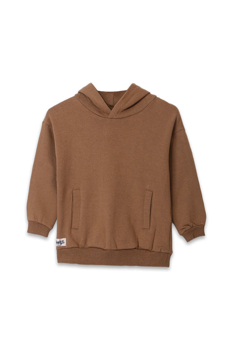 Boys Basic Sweatshirt (Brand: Gevio) - Brown