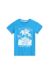 Boys Branded Graphic T-Shirt - Royal Blue