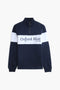 Women Branded Graphic Zipper - Navy