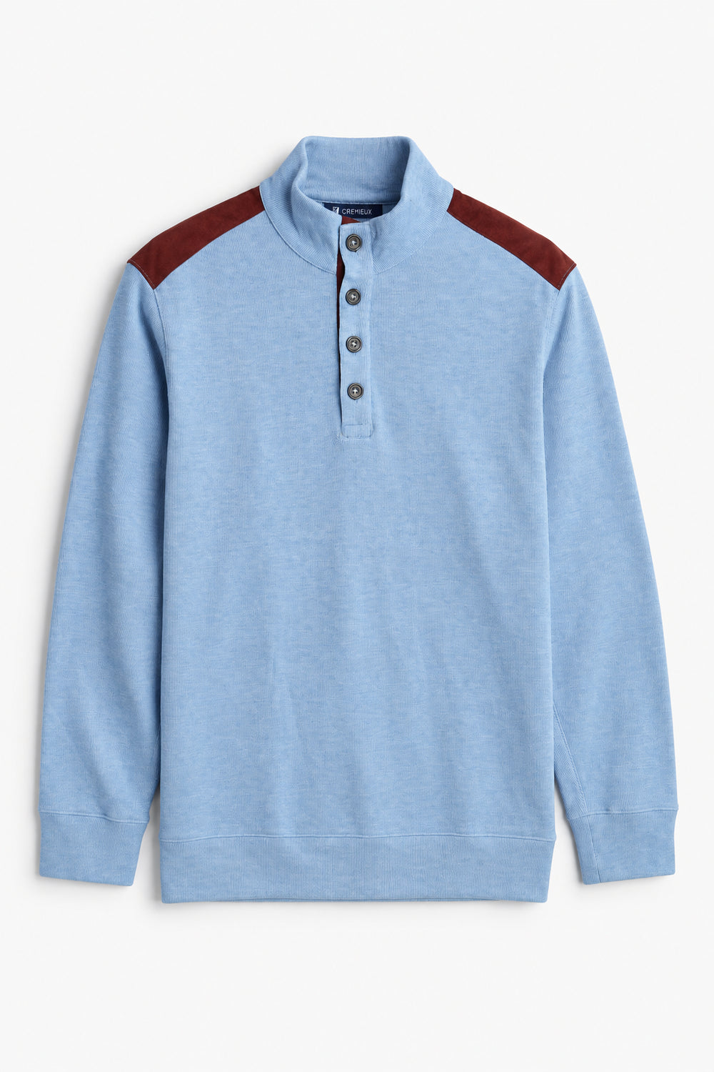 Men Branded Mockneck - Ferozi
