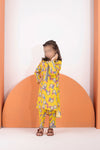 Girls Eastern Printed Lawn 2-Piece Suit GSE-8 - Yellow