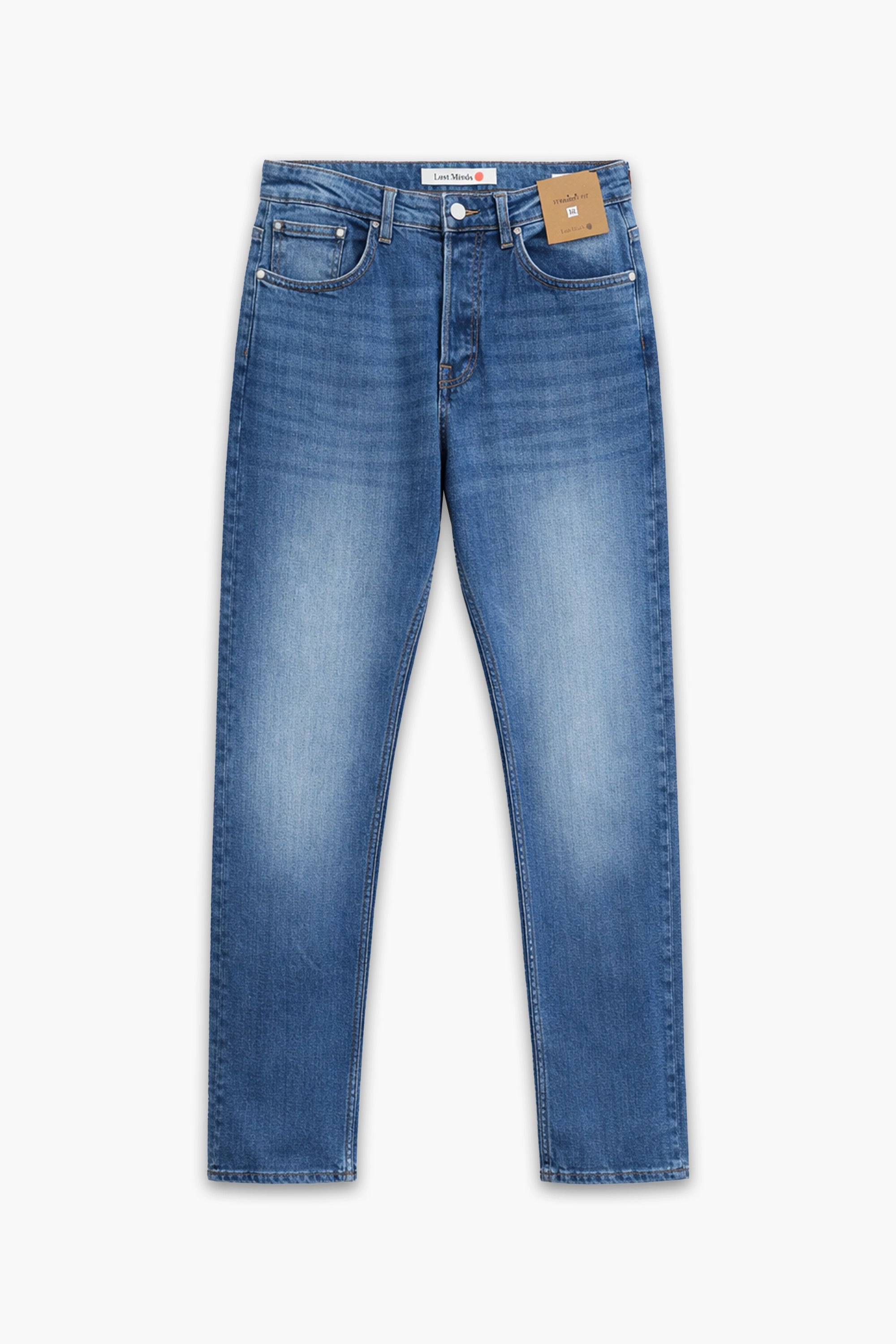 Men Branded Denim Jeans - M/Blue