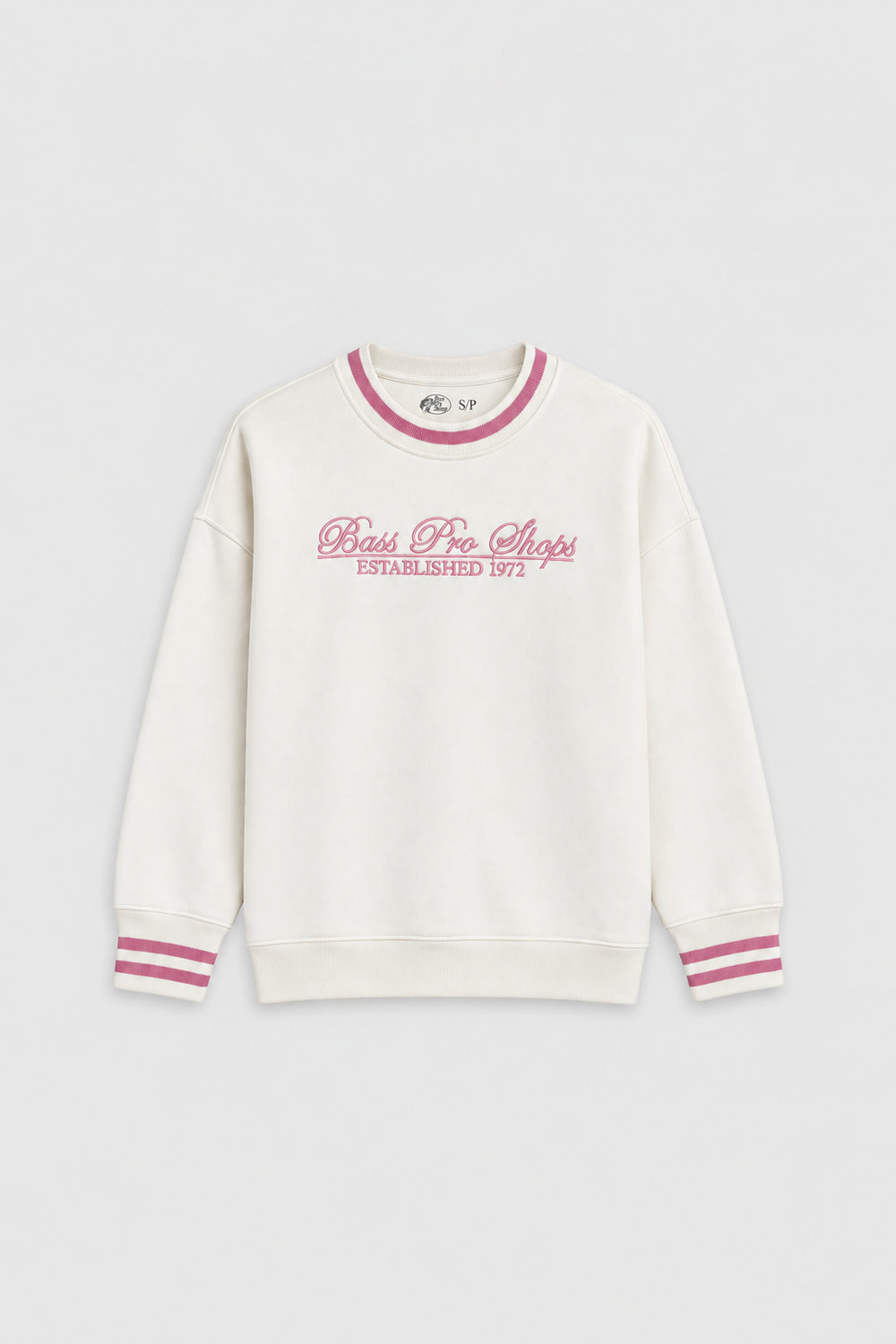 Women Branded Fleece EMB Sweatshirt - Cream
