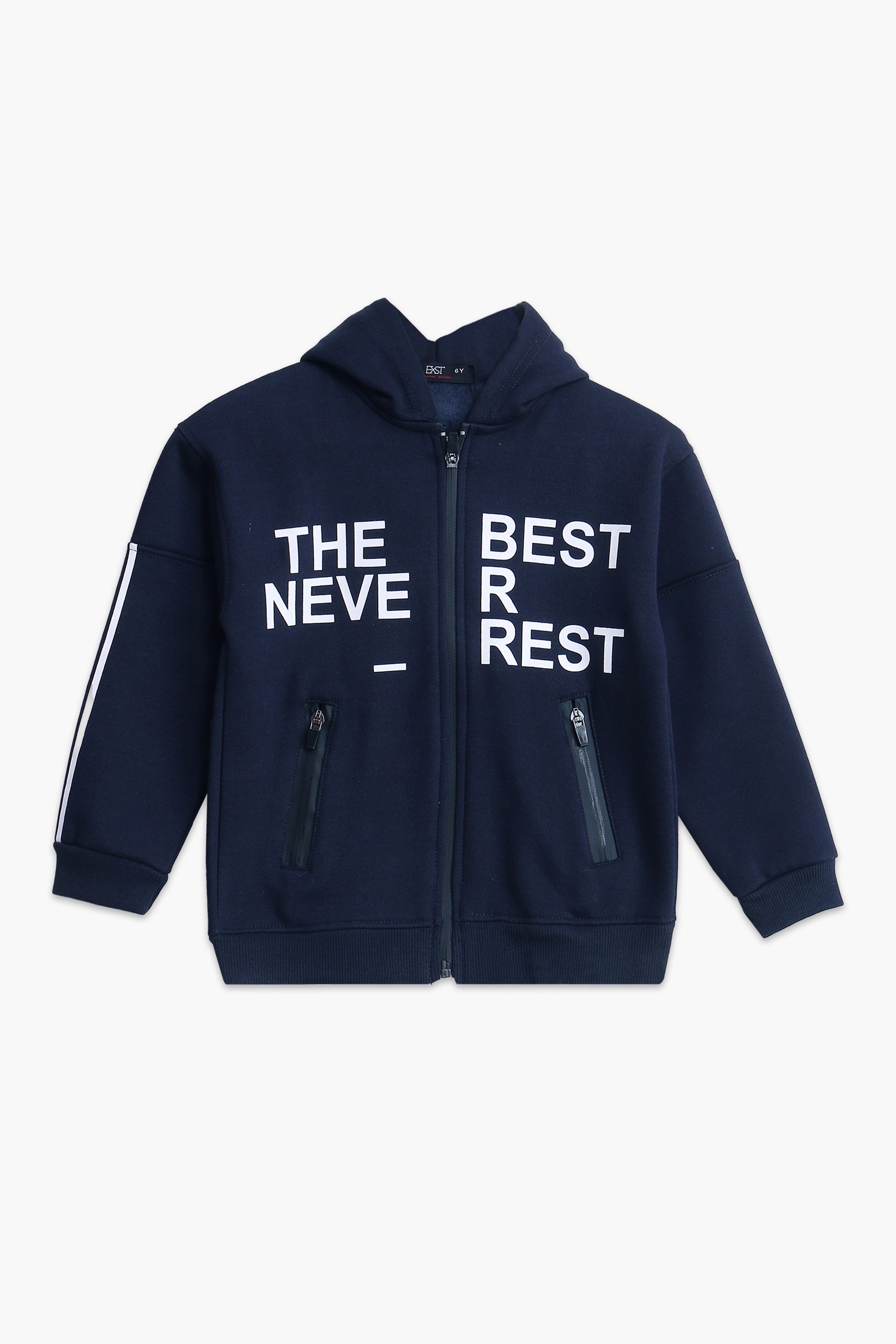 Graphic Zipper Hoodie