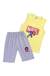 Boys Graphic 2-Piece Suit A-17748 - Yellow