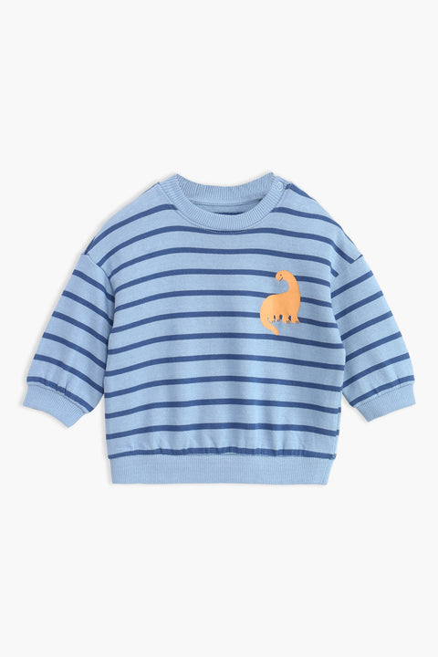 Boys Branded Graphic Sweatshirt - Blue